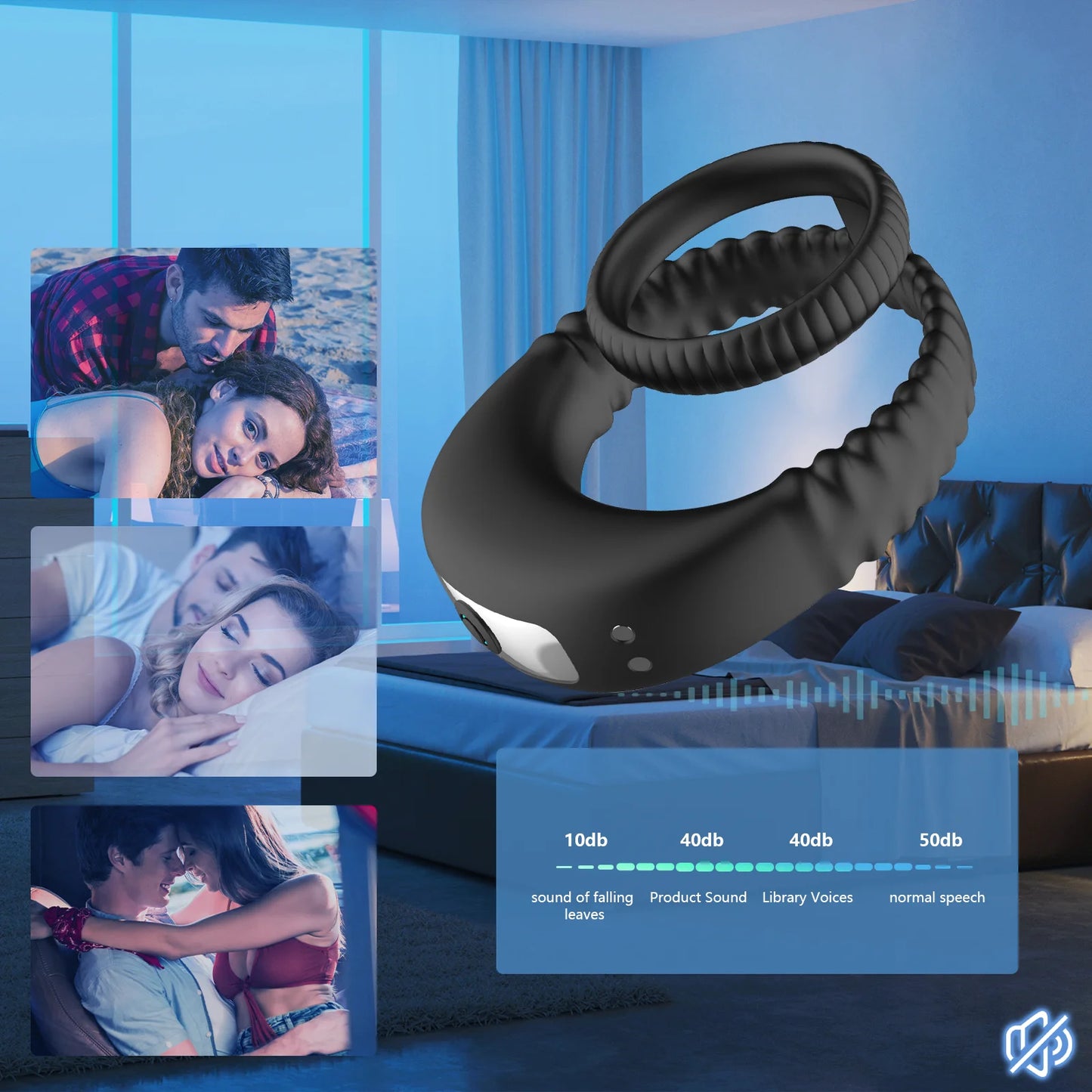 Adult Toys Men for Men Waterproof Ring Silicone Ring Piece